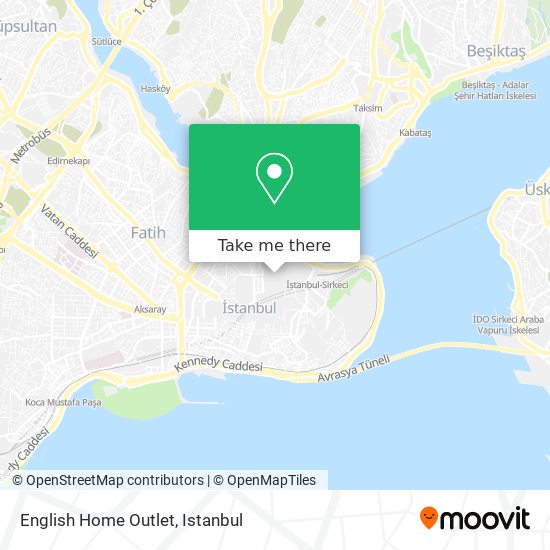 English Home Outlet map