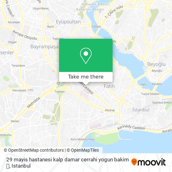 29 mayis hastanesi kalp damar cerrahi yogun bakim 💉 map