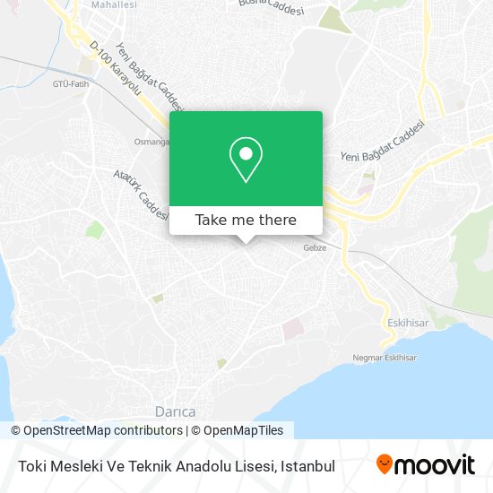 Toki Mesleki Ve Teknik Anadolu Lisesi map