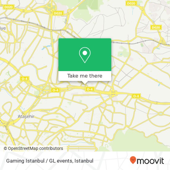Gaming Istanbul / GL events map