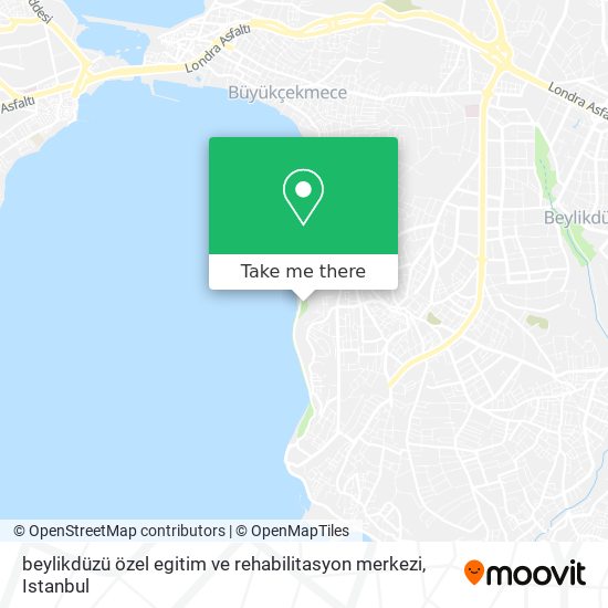 beylikdüzü özel egitim ve rehabilitasyon merkezi map