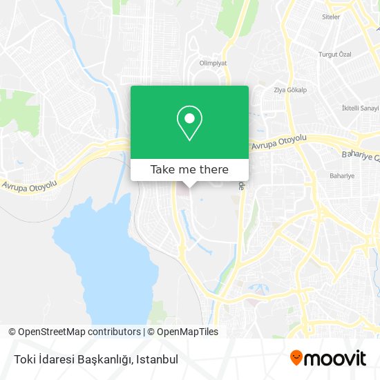 Toki İdaresi Başkanlığı map