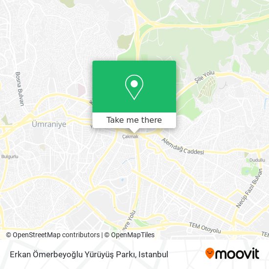 Erkan Ömerbeyoğlu Yürüyüş Parkı map