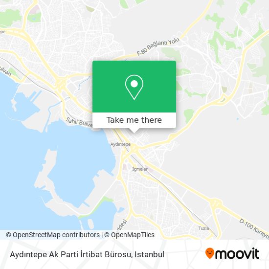 Aydıntepe Ak Parti İrtibat Bürosu map