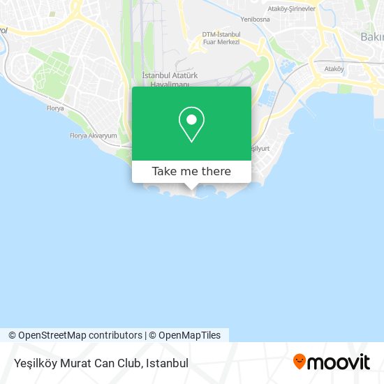 Yeşilköy Murat Can Club map