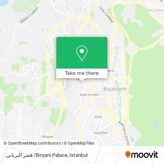 قصر البرياني /Biryani Palace map