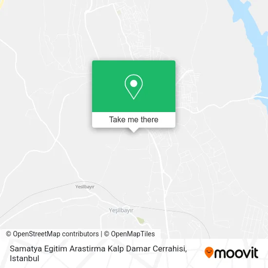 Samatya Egitim Arastirma Kalp Damar Cerrahisi map