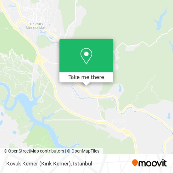 Kovuk Kemer (Kırık Kemer) map