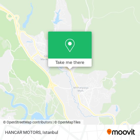 HANCAR MOTORS map