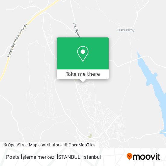 Posta İşleme merkezi İSTANBUL map