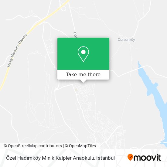 Özel Hadımköy Minik Kalpler Anaokulu map