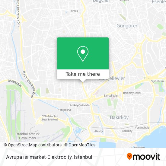 Avrupa ısı market-Elektrocity map