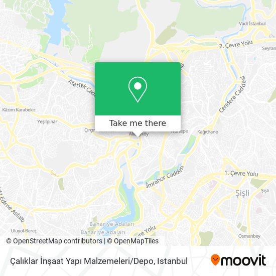 Çalıklar İnşaat Yapı Malzemeleri / Depo map