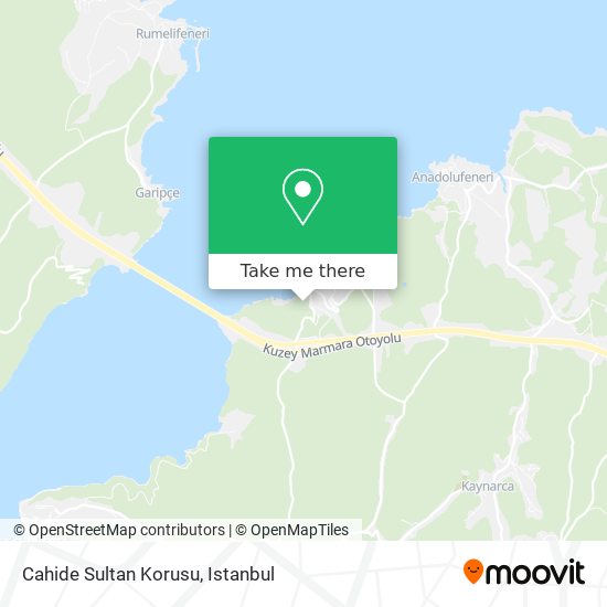 Cahide Sultan Korusu map