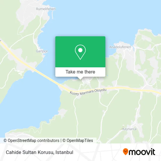 Cahide Sultan Korusu map