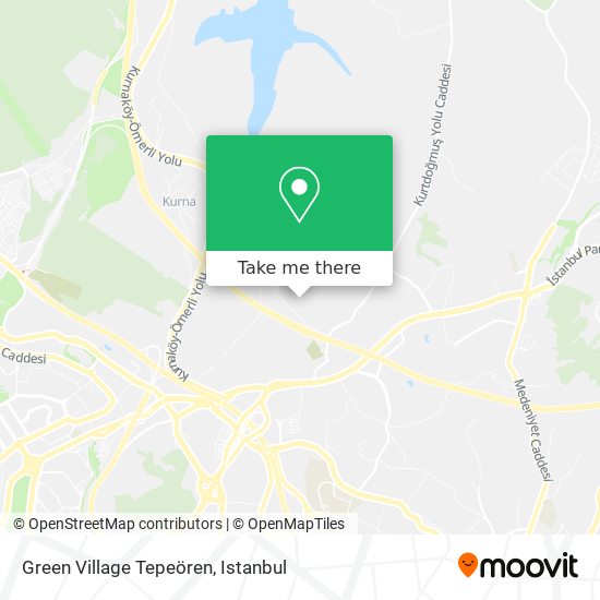 Green Village Tepeören map
