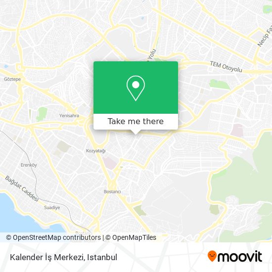 Kalender İş Merkezi map