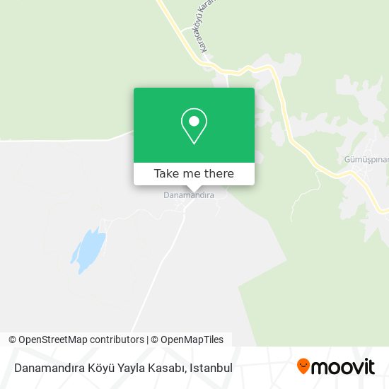 Danamandıra Köyü Yayla Kasabı map