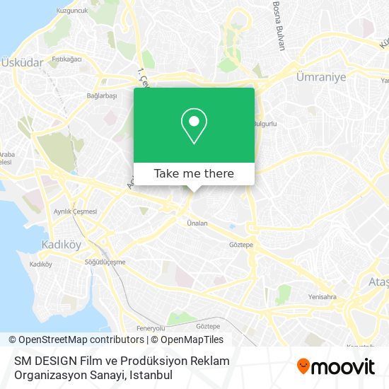 SM DESIGN Film ve Prodüksiyon Reklam Organizasyon Sanayi map