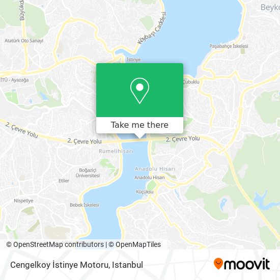 Cengelkoy İstinye Motoru map