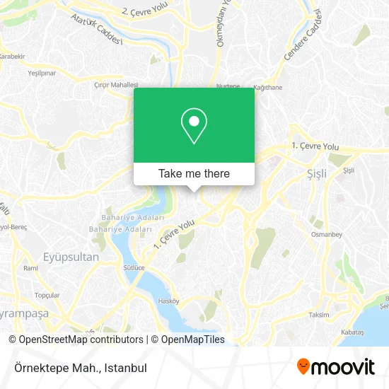 Örnektepe Mah. map