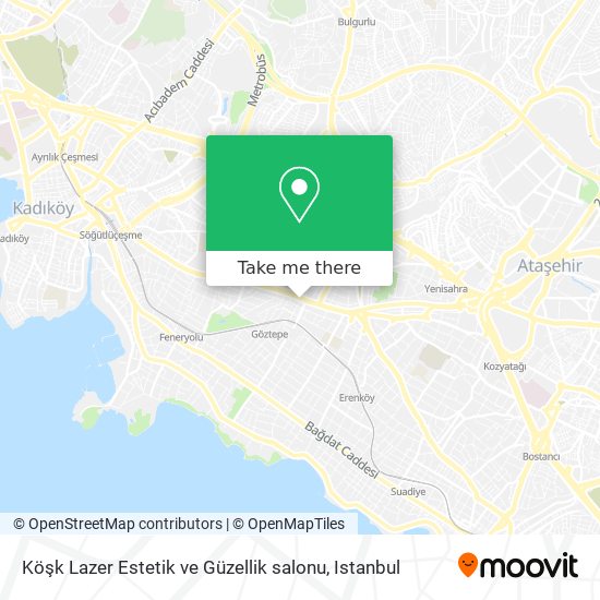 Köşk Lazer Estetik ve Güzellik salonu map