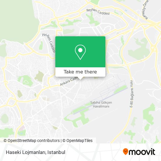 Haseki Lojmanları map