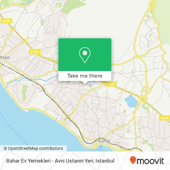 Bahar Ev Yemekleri - Avni Ustanın Yeri map