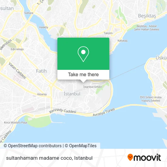 sultanhamam madame coco map