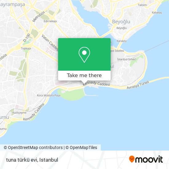 tuna türkü evi map
