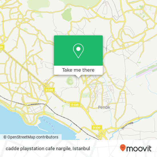 cadde playstation cafe nargile map