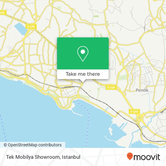 Tek Mobilya Showroom map