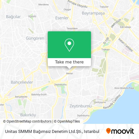 Unitas SMMM Bağımsız Denetim Ltd.Şti. map