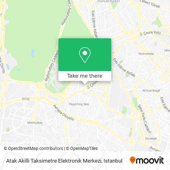 Atak Akilli Taksimetre Elektronik Merkezi map