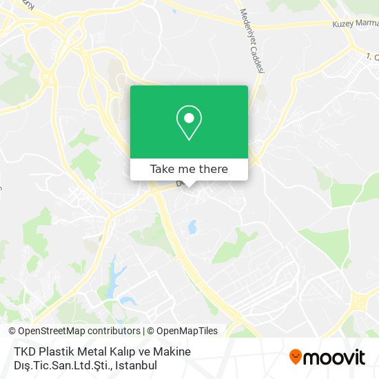 TKD Plastik Metal Kalıp ve Makine Dış.Tic.San.Ltd.Şti. map
