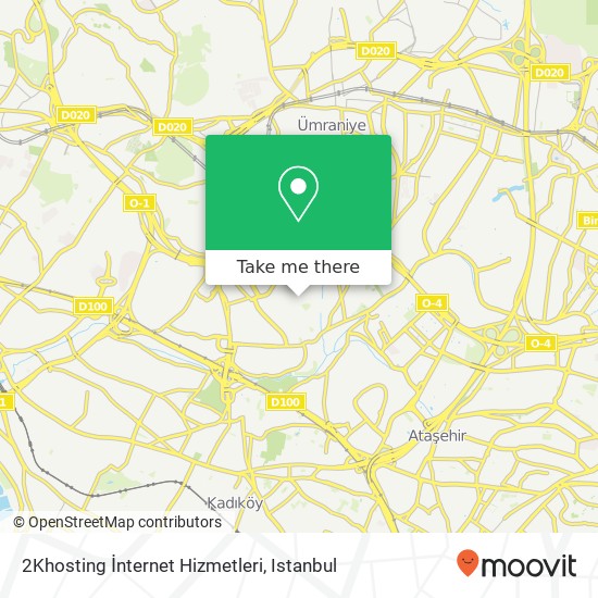 2Khosting İnternet Hizmetleri map