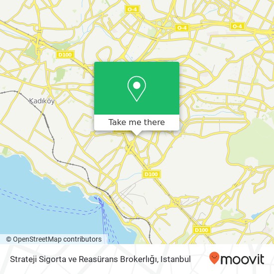 Strateji Sigorta ve Reasürans Brokerlığı map