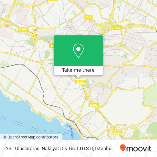 YSL Uluslararasi Nakliyat Dış Tic. LTD.STI map