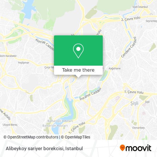 Alibeykoy sariyer borekcisi map