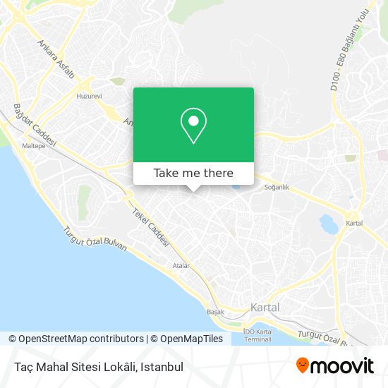Taç Mahal Sitesi Lokâli map