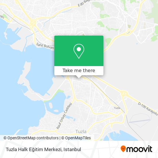Tuzla Halk Eğitim Merkezi map