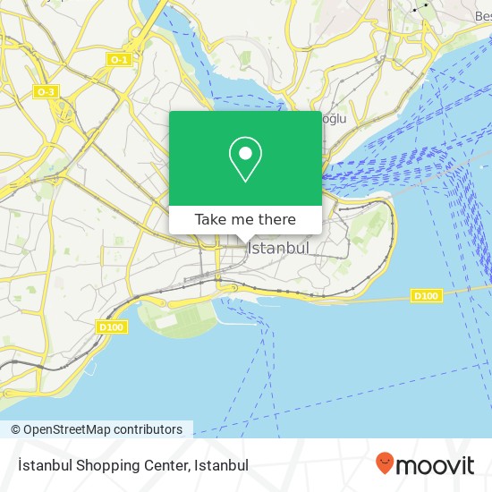 İstanbul Shopping Center map