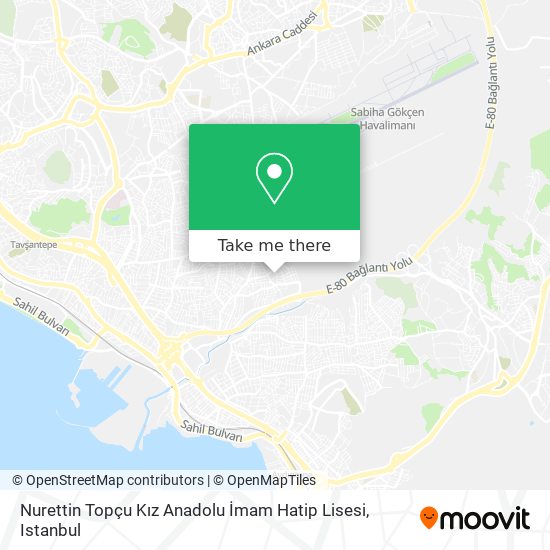 Nurettin Topçu Kız Anadolu İmam Hatip Lisesi map