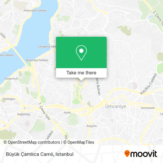 Büyük Çamlıca Camii map
