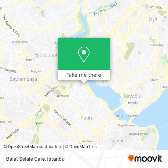 Balat Şelale Cafe map