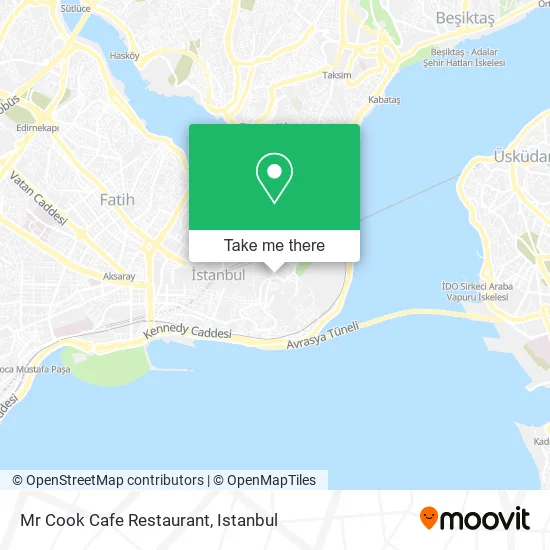 Mr Cook Cafe Restaurant map