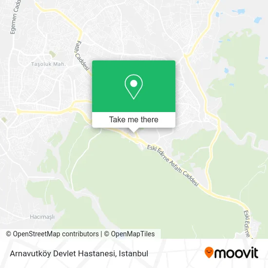 Arnavutköy Devlet Hastanesi map