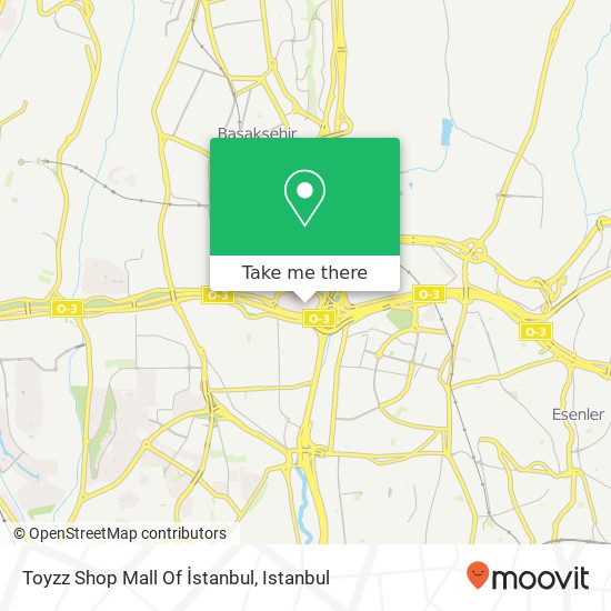 Toyzz Shop Mall Of İstanbul map