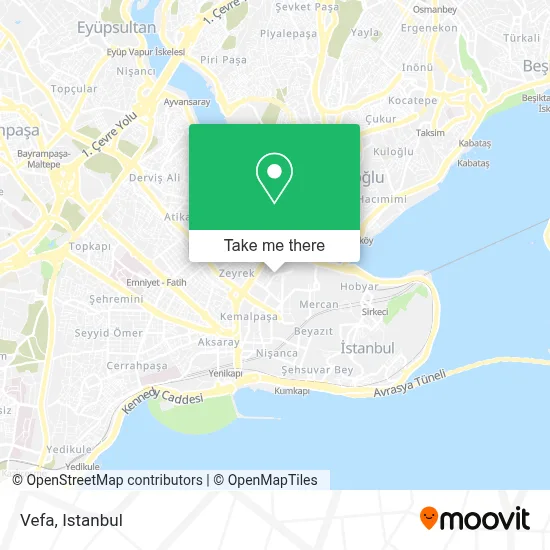 Vefa map