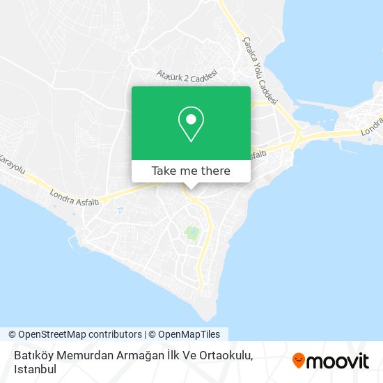 Batıköy Memurdan Armağan İlk Ve Ortaokulu map